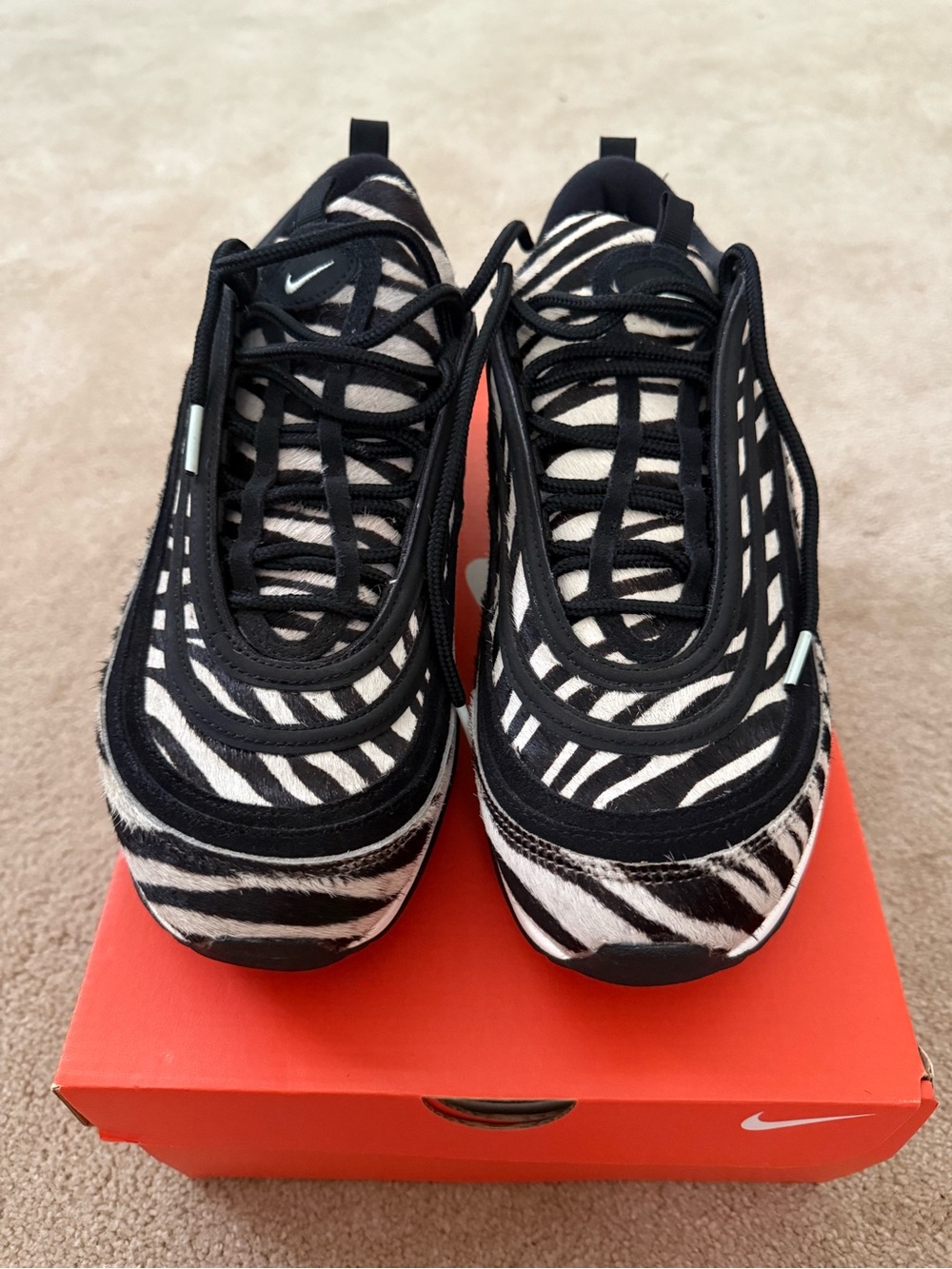 Nike Air Max 97 Golf NRG Zebra Black and White